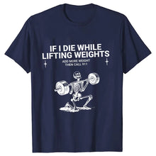 Load image into Gallery viewer, Funny Gym Workout Tee Men
