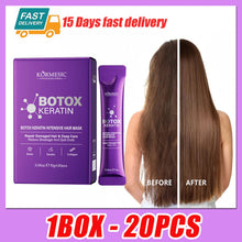 Load image into Gallery viewer, Keratin Hair Mask Magical 5 Second Repair Damage Frizzy Soft Smooth Shiny Hair Deep Moisturize Hair Treat Repair Hair Care Mask
