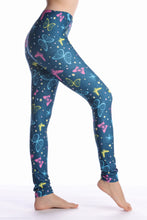 Load image into Gallery viewer, Women Leggings High Waist Cartoon Comic Beauty Print Trousers Soft Female Casual Elastic Pant
