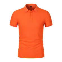 Load image into Gallery viewer, 2025 Hot Sale Men's Summer Casual Breathable Comfortable Polo Shirt Men's Solid Color High Quality Short Sleeve T-Shirt ﻿
