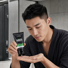 Load image into Gallery viewer, Men Glacier Mud Salicylic Acid Cleanser Long Oil Control Deep Purify Pores Wash Daily Grime Soft Coarse Skin Facial Cleanser
