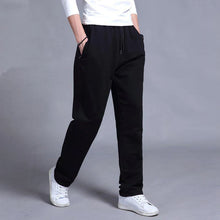 Load image into Gallery viewer, Spring Autumn Joggers Men Jogging Sweatpants Sportswear Knit Tracksuit Sports Pants Trousers Oversize Wide Leg Clothing
