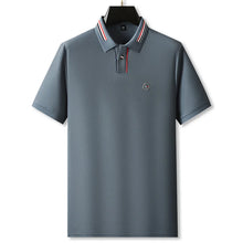Load image into Gallery viewer, Luxury Cotton Embroidered Summer Polo
