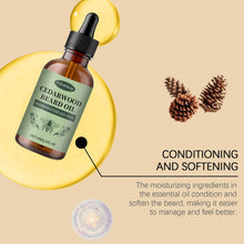 Load image into Gallery viewer, Men Beard Care Oil Moisturizing Growth Shine Soften Beard Strengthen Roots Hair Thicker Styling Care Beard Growing Essential Oil
