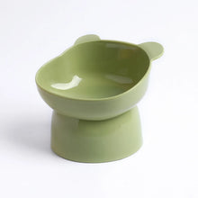 Load image into Gallery viewer, Pet Bowl Large Capacity Cats Bowls Oblique Mouth Cute Cartoon Cat Shape Cat Dog Food Dispenser Pet Feeder Pets Supplies

