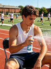 Load image into Gallery viewer, Effective Portable Cooling Spray 100ml Long Lasting Hydrating Body Mist for Summer Outdoor Sports Gym Travel Soothing Skin Face
