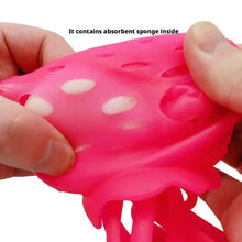 Load image into Gallery viewer, Baby Bath Toys Sponge Water Absorbing Octopus Squeezing Stress Relief Toys Summer Swimming Play Water Bath Toy for Children
