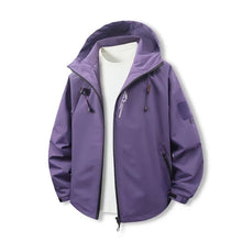 Load image into Gallery viewer, Modern Hooded Zipper Trench Coat
