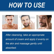 Load image into Gallery viewer, 50ml 6-in-1 Men Facial Cream Daily Moisturizer with Hyaluronic Acid &amp; Collagen,Hydrating Revitalizing Skin Care Fast-Absorbing

