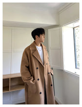 Load image into Gallery viewer, Winter Woolen Long Trench Coat
