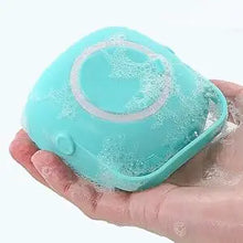 Load image into Gallery viewer, Blue Yellow Shampoo Dispenser Brush
