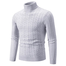 Load image into Gallery viewer, Slim Solid Turtleneck Pullover
