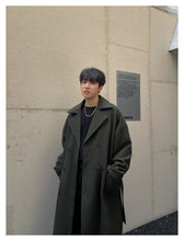 Load image into Gallery viewer, Winter Woolen Long Trench Coat
