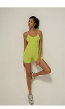 Load image into Gallery viewer, Yoga Sports Outfit for Woman Jumpsuit with Chest Pads Seamless Cross Straps One-piece Gym Quick-drying Running Fitness Clothes

