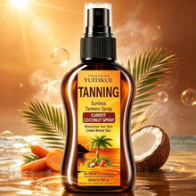 Load image into Gallery viewer, Portable Hydrating Self Tanning Mist Lightweight Fast Absorb Body Spray Create Soft Bronze Complexion For All Skin Tones
