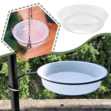 Load image into Gallery viewer, 1pcs Bird Feeding Dish Tray Platform Feeder Bird Water Bowl Hanging Bird Bath Outdoor Outside Patio Parrot Tree Garden Courtyard
