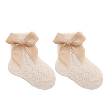 Load image into Gallery viewer, Baby Girl Lace Ruffle Grip Socks
