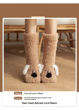 Load image into Gallery viewer, Cozy Dog Winter Floor Socks
