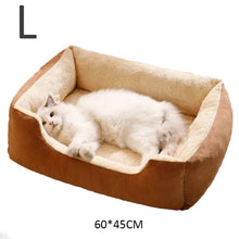 Load image into Gallery viewer, Bed for Cats Pet Products Cushions Kitten Goods Accessories Dog All Houses Supplies Things Accessory Habitats Basket House Beds
