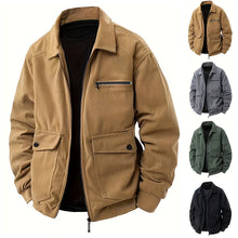 Load image into Gallery viewer, Corduroy Multi Pocket Cargo Jacket
