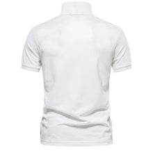 Load image into Gallery viewer, AIOPESON Brand Men's Polo Shirts Cotton Polo Shirts for Men Short Sleeve High Quantity Solid Polo Men New Summer Clothing
