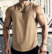 Load image into Gallery viewer, Men's Summer Fitness Muscle Sports Tank Top Breathable Moisture Wicking Loose Sleeveless Quick Dry Training T-Shirt Letter Print
