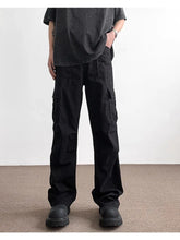 Load image into Gallery viewer, Pants Men's Trendy American Paratrooper Overalls Men's Summer Casual Handsome Outdoor Loose Straight
