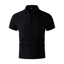 Load image into Gallery viewer, 2026 New Men's Casual and Fashionable Simple Collared Short Sleeved Polo Shirt Summer Comfortable Breathable and Versatile Top
