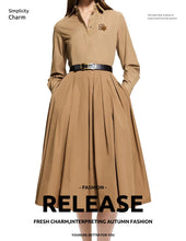 Load image into Gallery viewer, Embroidered Shirt Skirt Office Set
