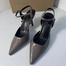 Load image into Gallery viewer, High Heels Women's Shoes for Business Elegant Pointed Toe Patent Leather Daily Office Stilettos Designer Summer Ladies Sandals
