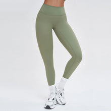 Load image into Gallery viewer, Fitness Leggings High Rise Hip Lift Brushed Soft Material For Ladies Outdoor Elastic Slim Fit Outer Wear Sports Tight Pants
