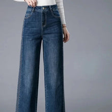 Load image into Gallery viewer, Trousers New In High Waist Shot Wide Leg Womens Jeans 2025 Korean Style Cool Unique Vibrant Stretched Xxl Denim Pants for Women

