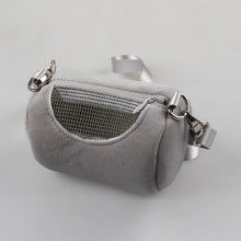 Load image into Gallery viewer, 1Pc Small Pet Backpack Hamster Carrier Bag Portable Cylinder Satchel Flying Squirrel Travel Breathable Mesh Pouch Pet Supplies
