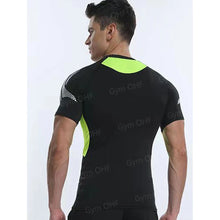 Load image into Gallery viewer, Gym Fitness T Shirt Men's Short Sleeve Summer Boxing Jersey Legging Men Rashguard Compression Pants Quick Dry Tight T-Shirts Men
