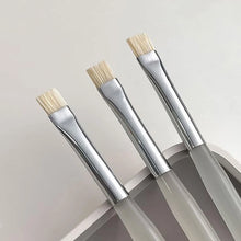 Load image into Gallery viewer, Nail Art Texture Brush French Tip Styling Nail Brush Light Phototherapy Brush Plastic Manicure Painting Tool Nail Polish Pen
