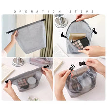 Load image into Gallery viewer, 1PC/2PCS Travel Makeup Storage Bag - Large Capacity, Waterproof, Hand-Held, Suitable For Outdoor Swimming And Carrying.
