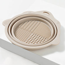 Load image into Gallery viewer, Makeup Brush Cleaner Cleaning Bowl Brush Tool Set Thorough Cleaning Without Hurting Bristles Wet &amp; Dry Powder Puff Dry Cleaner
