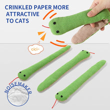 Load image into Gallery viewer, 16.5 Inches Dog Toy Snake Interactive Toy Kitten Kick Toy Interactive Pet Toy for Indoor Cats Pet Supplies
