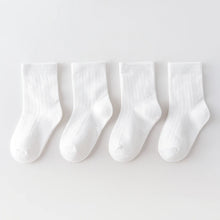 Load image into Gallery viewer, Preppy Stripe Kids Sock Set
