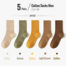 Load image into Gallery viewer, Combed Cotton Business Crew Socks

