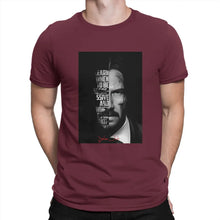 Load image into Gallery viewer, Monochrome Graphic Cotton Tee Men
