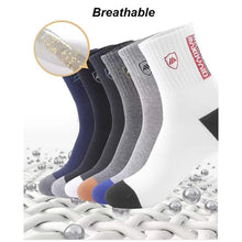 Load image into Gallery viewer, Breathable Cotton Mid Calf Socks
