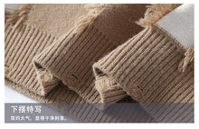 Load image into Gallery viewer, 2026 Winter Fashion worn‑out design Sweater Men Casual Knit Pullovers Mens Thick Warm Loose Knitted Sweaters Streetwear Man
