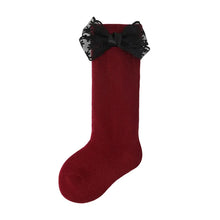 Load image into Gallery viewer, Baby Girl Lace Knee Socks
