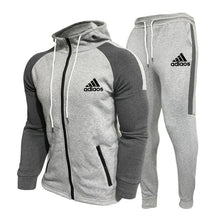 Load image into Gallery viewer, Men’s Retro Fleece Sportswear Set
