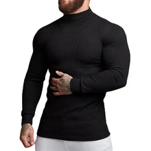Load image into Gallery viewer, Slim Ribbed Turtleneck Pullover
