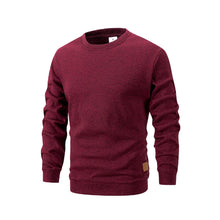 Load image into Gallery viewer, Men's Long Sleeve Sweaters Crew Neck Basic Pullover Shirts Autumn Warm Streetwear Outdoor Jogger Casual Loose Sweatshirt Hoody
