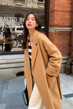 Load image into Gallery viewer, Double Faced Wool Korean Coat
