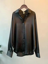 Load image into Gallery viewer, Elegant Silk Touch Office Blouse
