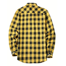 Load image into Gallery viewer, Classic Plaid Flannel Shirt Men

